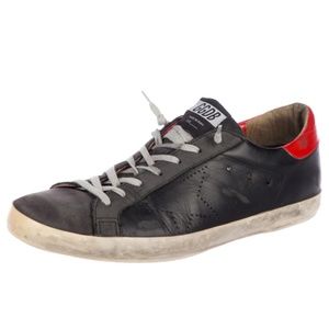 Men's Golden Goose Superstar Distressed Sneakers